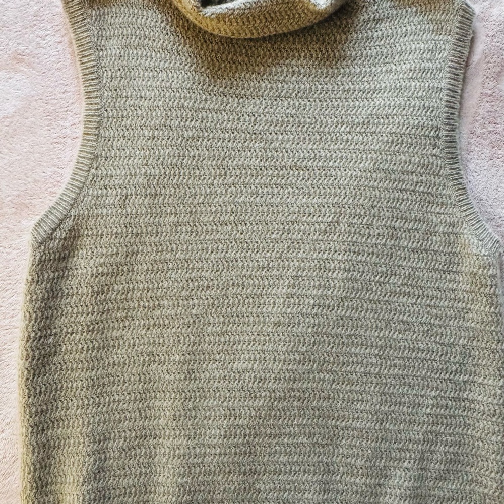 Ralph Lauren Olive Knit Turtleneck Sweater